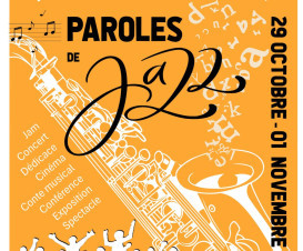Festival Paroles de Jazz Du 29 octobre au 1 novembre 2026