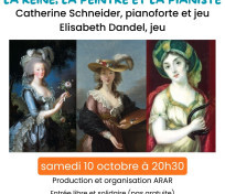 La reine, la peintre et la pianiste, lecture en musique