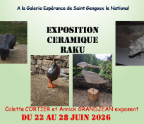 Céramïque et Raku Annick GRANDJEAN et Colette CORTIER