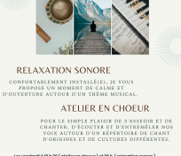 Atelier et Choeur et Relaxation sonore