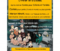 Après midi contée pour enfants Etoiles et Hiver