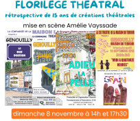 Théâtre «Florilège 50 ans» par la Compagnie du Terroir