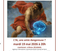 Conférence "Prométhée 2.0, l'IA est-elle dangereuse ?"