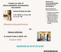 Atelier Bien être en relaxation Bio dynamique