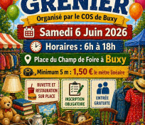 Vide grenier du COS de Buxy