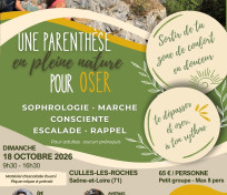 Sophrologie et escalade - une journée en pleine nature