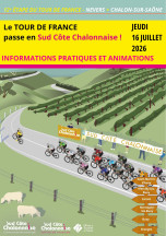 Le Tour de France passe en Sud Côte Chalonnaise