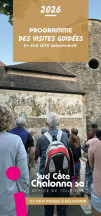 Programme des visites guidées en Sud Côte Chalonnaise