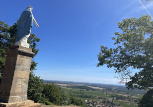 Point de vue - Statue de la Vierge
