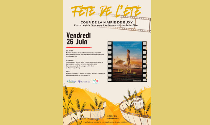 Crédits photo : Cinévillage Buxy
