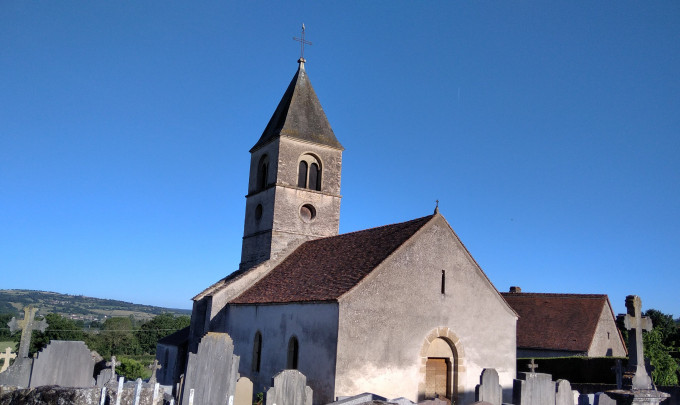 Eglise Saint Etienne, ©Pastourisme71