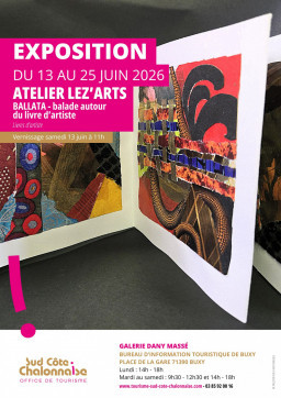 Affiche expo atelier lez arts